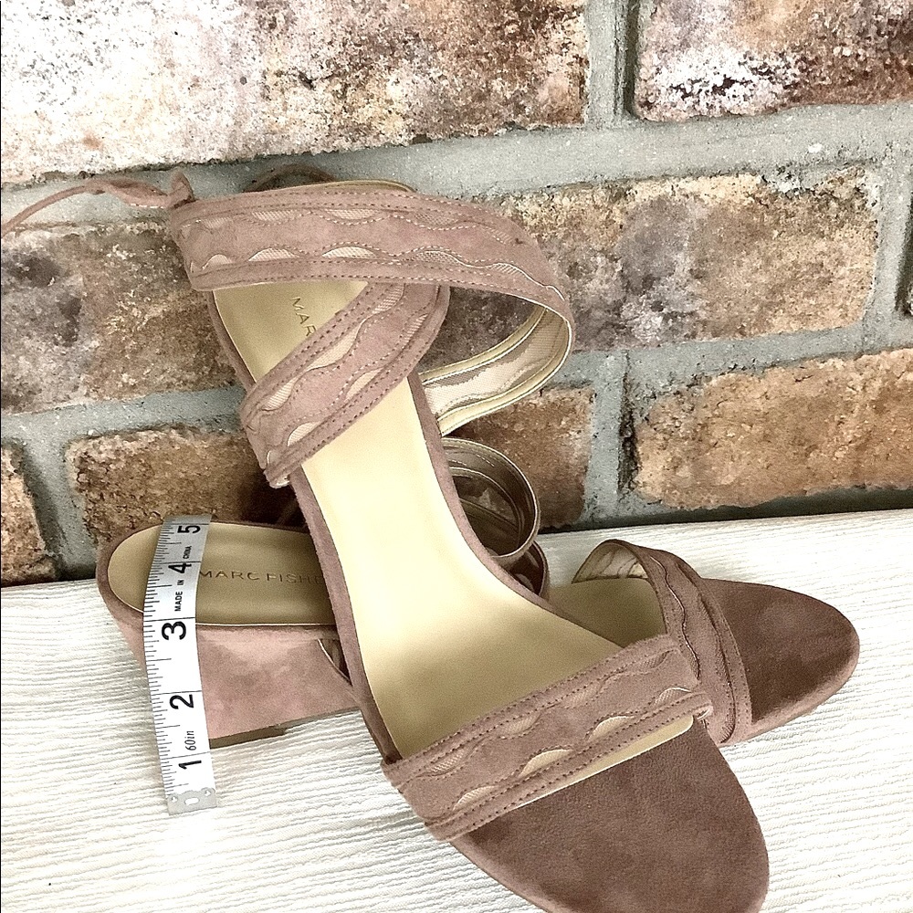 MARC FISHER “Journal” Ankle Strap Wedge Sandal SZ-11 - Picture 12 of 12